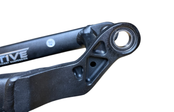 Chainstay, alloy, 27.5", Rogue 302 mm (w/o bearings)